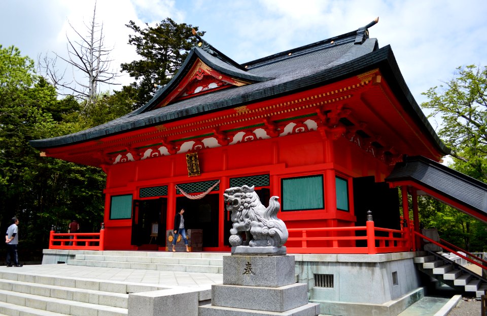 Akagi-jinja (Fujimi) haiden