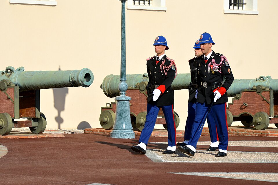 Changing of the guard monaco palace of monaco