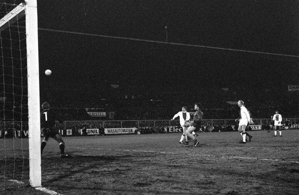 Ajax tegen Spartak 3-0, halve finale Europa Cup spelmomenten, Bestanddeelnr 922-2967