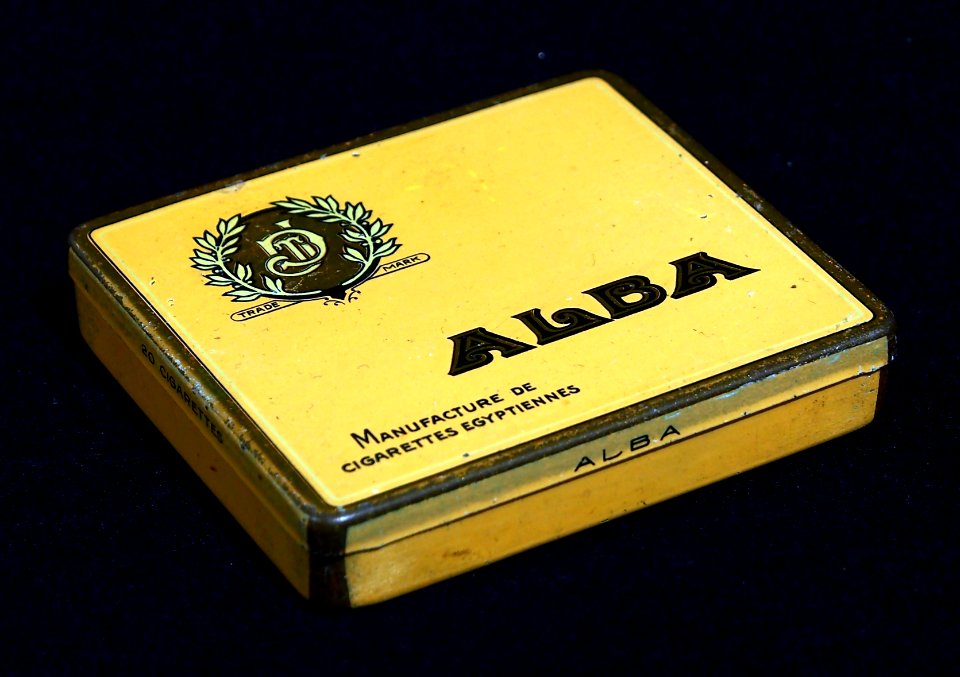 Alba cigarettes blik, foto2