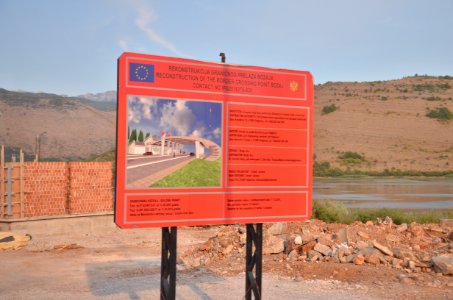 Albania–Montenegro border - Božaj - Hani i Hotit border crossing July 2017