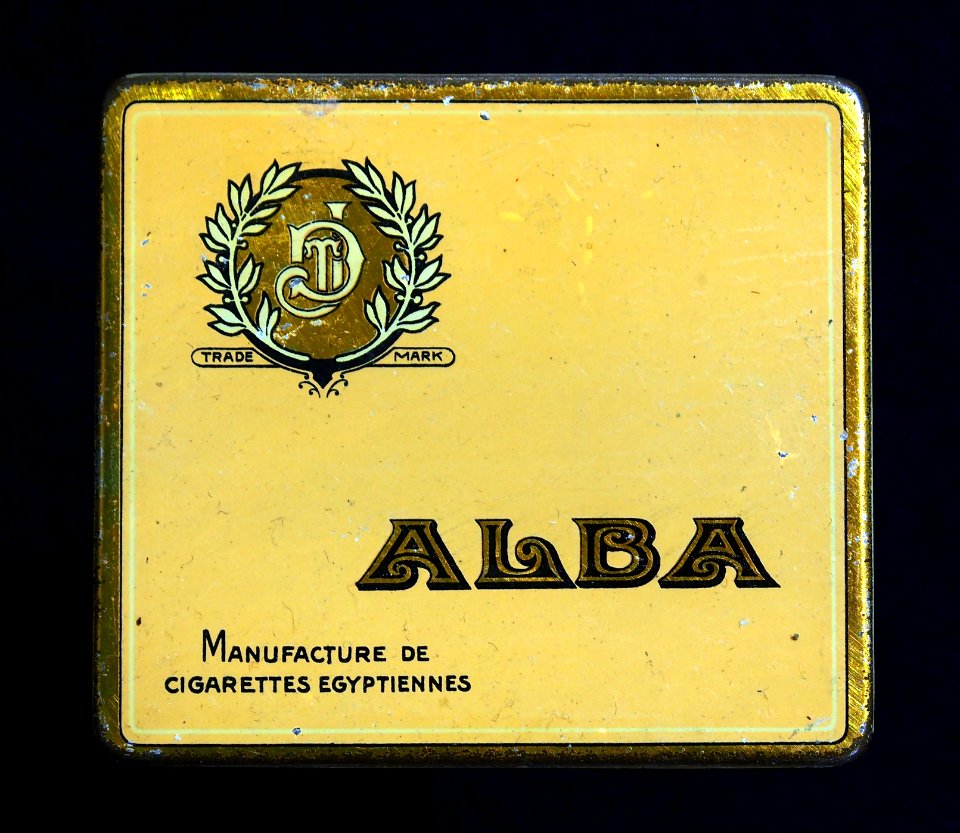 Alba cigarettes blik, foto1