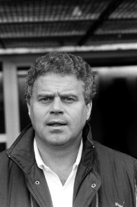 Ajax-Groningen Rob Jacobs , trainer van Groningen, kop, Bestanddeelnr 933-7584