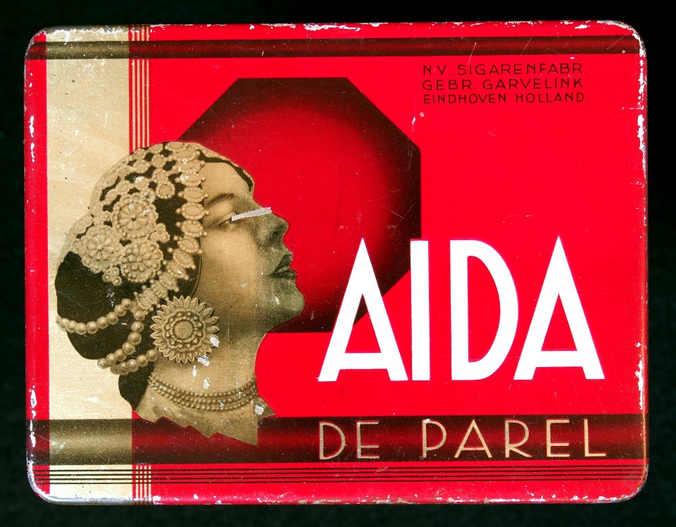 Aida De Parel sigarenblikje