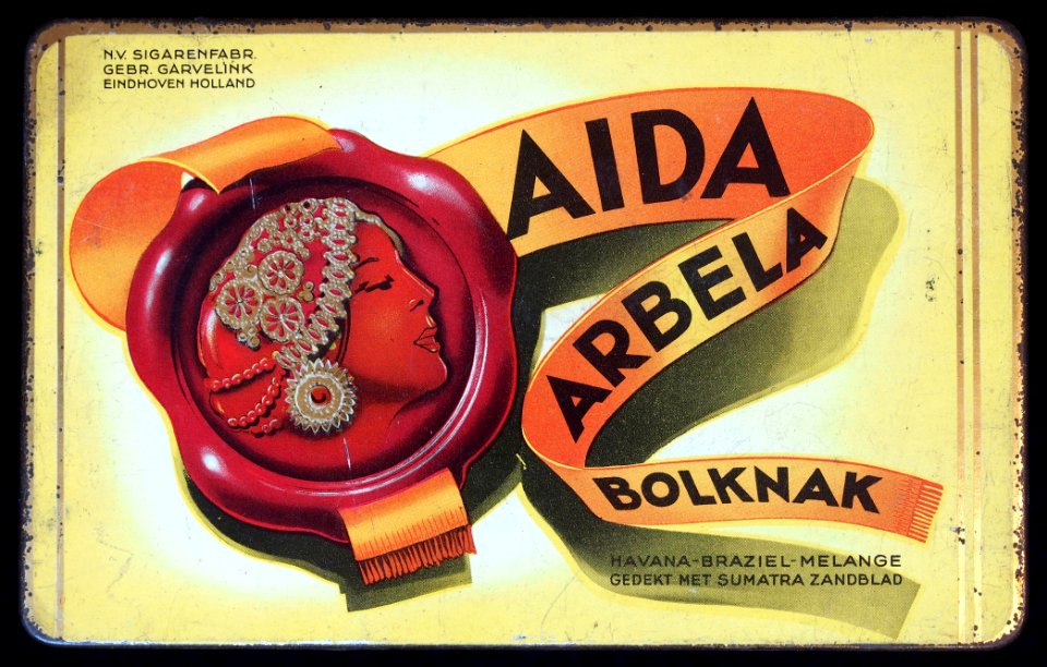 Aida Arbela Bolknak sigarenblikje