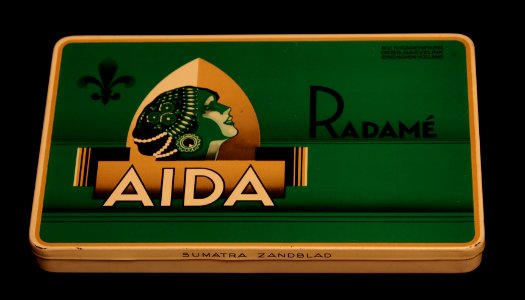Aida Radamé blik, 10 sigaren Amarillo, Sumatra zandblad, foto 6