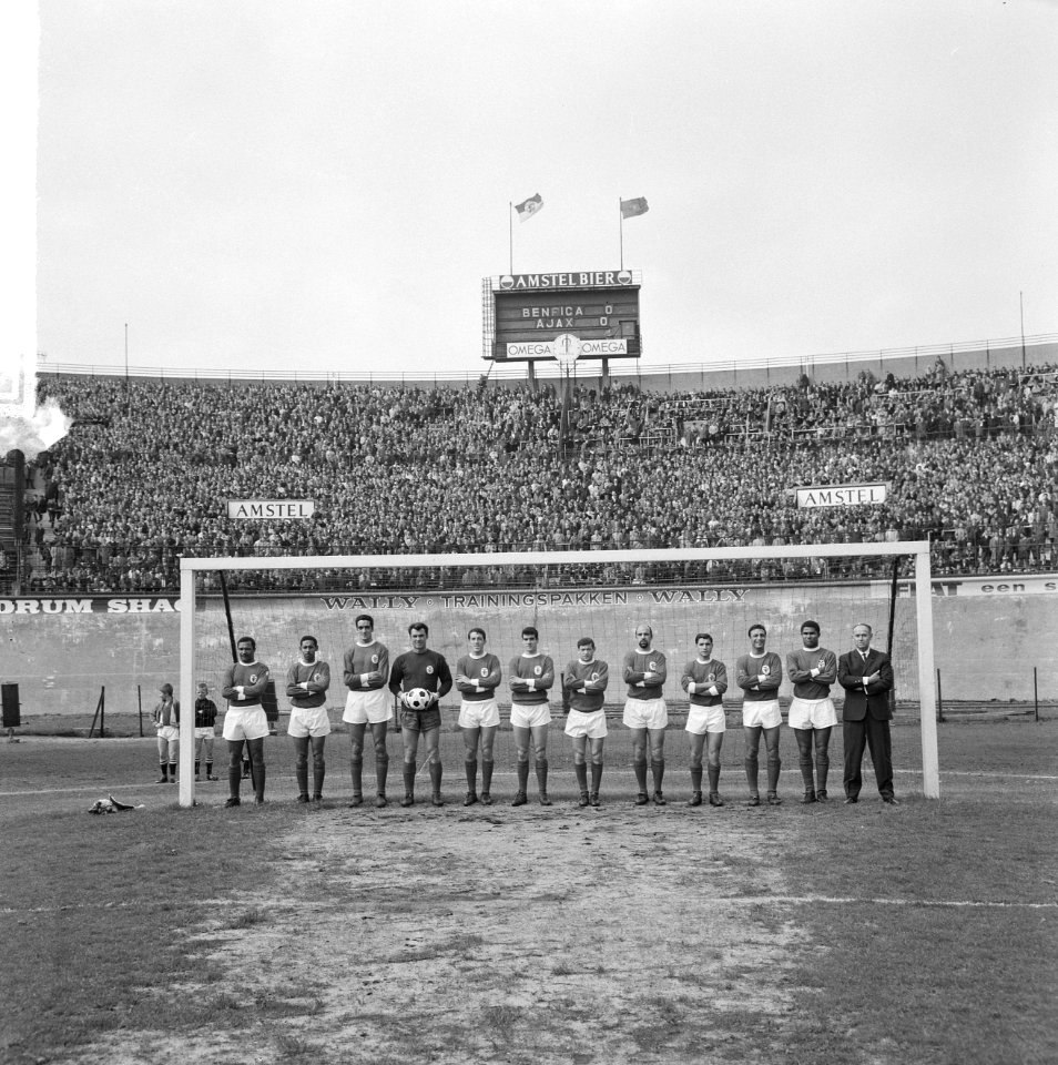 Ajax tegen Benfica 2-1, elftal Benfica, Bestanddeelnr 917-7455