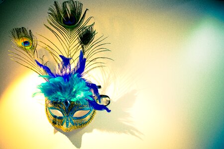 Carnival face masquerade photo