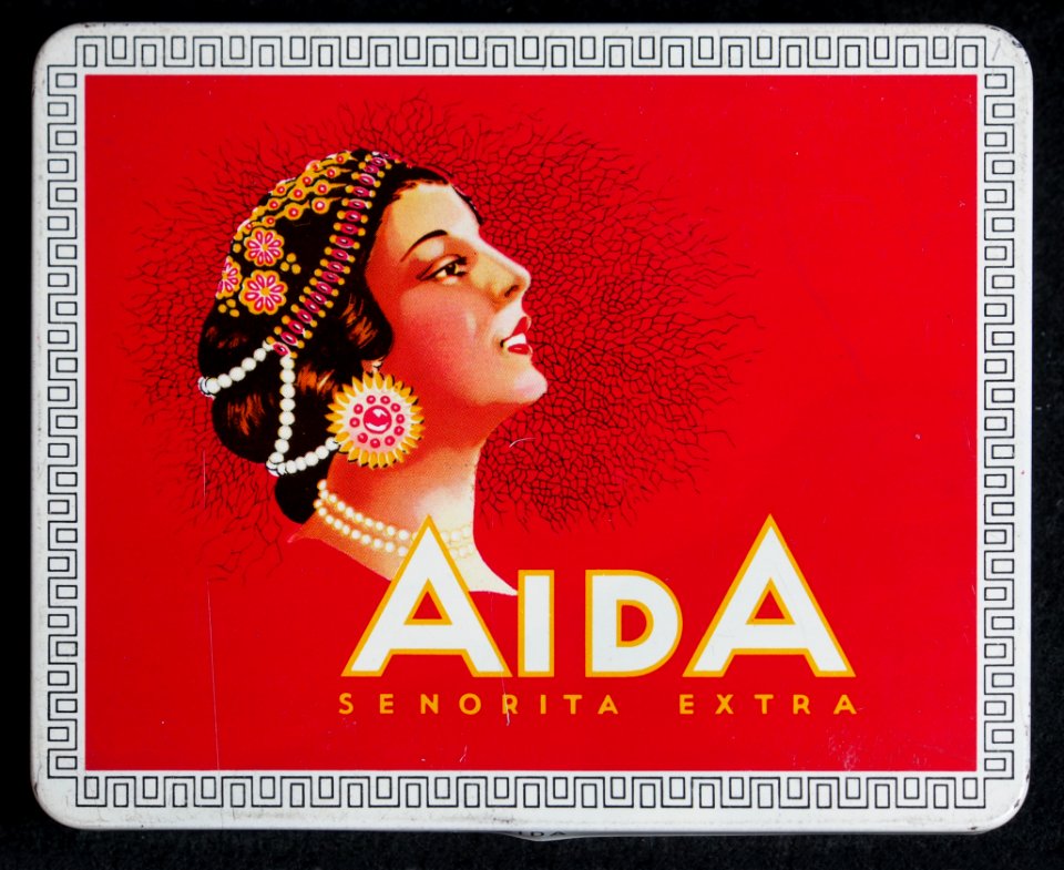 Aida Senorita Extra sigarenblik, foto 3
