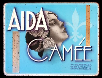 Aida Camée sigarenblikje