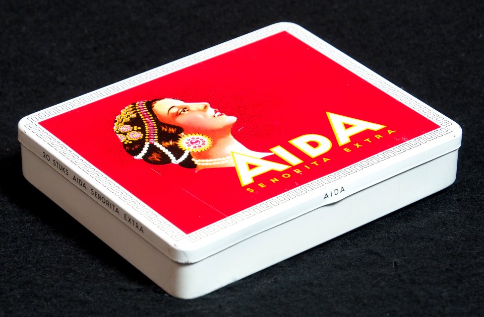 Aida Senorita Extra sigarenblik, foto 2