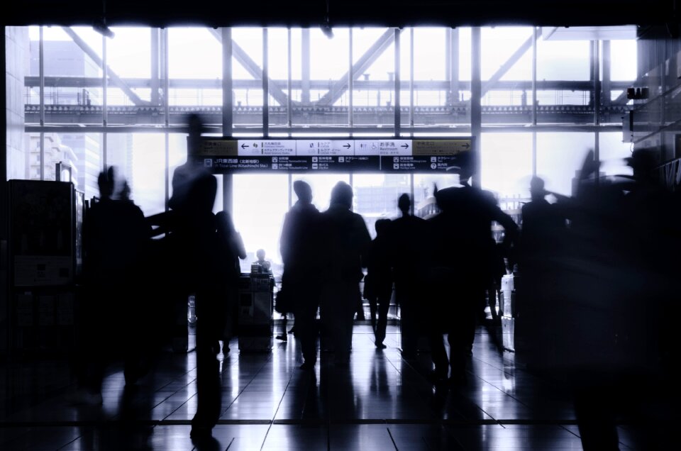 People station examination of tickets