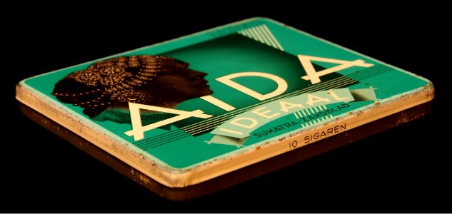 Aida Ideaal blik, 10 sigaren, Sumatra zandblad, foto 2
