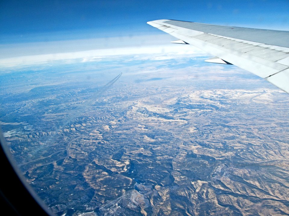 Aircraft crossing paths