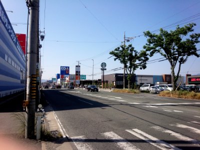 Aichi Prefectural Road Route 400 at Masaoka-cho, Toyokawa, Aichi (2015-05-10)