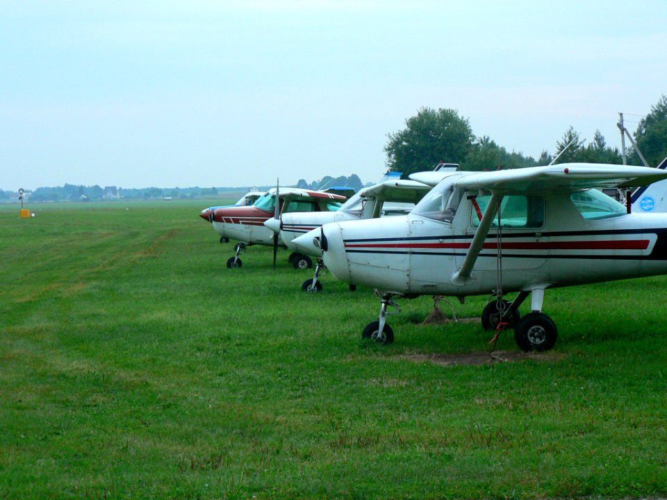 Aircraft at Kyviškės Airport, 2011, 01