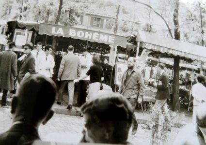 AIMG 5153 Paris 1966 Markt am Montmartre photo