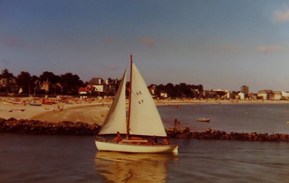AIMG 5193 Segelboot möglicherweise La Baule 1971
