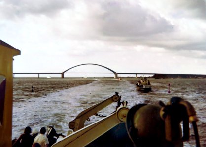 AIMG 5277 Fahrt von Kiel oder so nach Dänemark 1972 Brücke photo