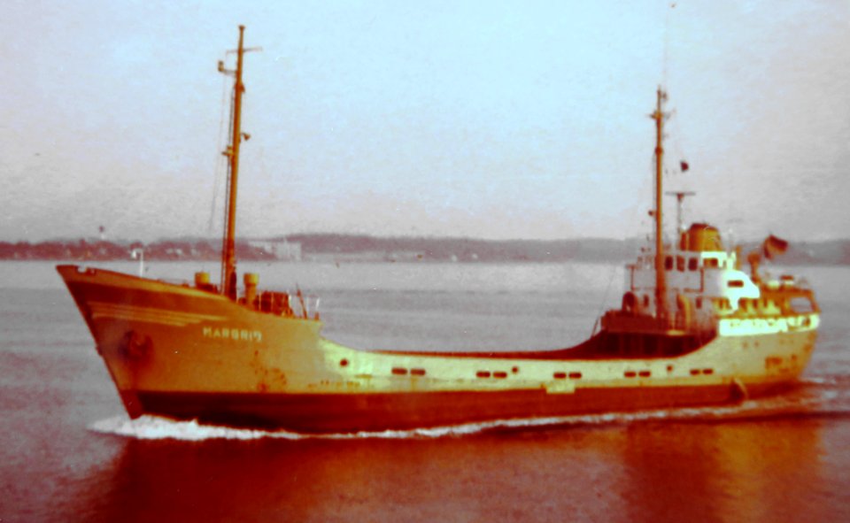 AIMG 5114 Schiff in der Flensburger Förde 1970er v2