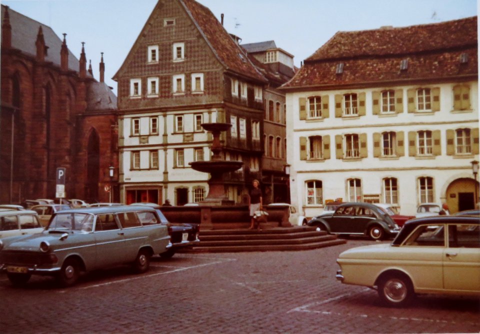 AIMG 5370 Neustadt an der Weinstraße 1967 Marktplatz