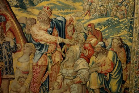 Agrippa, re di Tiberiade, perora la causa della città minacciata di distruzione di fronte a Vespasiano 4