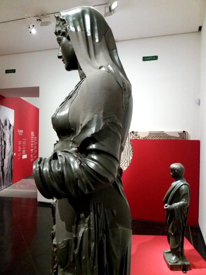 Agrippina Minor (Central Montemartini) - MBA Lyon 2018, côté gauche