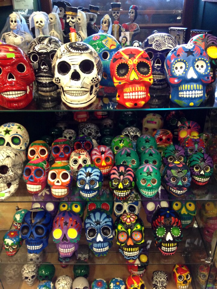 Colorful sugar dead