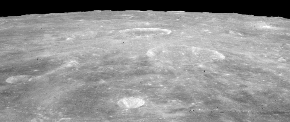 Agrippa crater Godin crater AS15-M-2565
