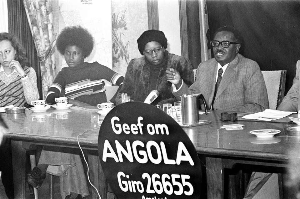 Agostinho Neto , president Angolese bevrijdingsbeweging MPLA, in Nederland Neto, Bestanddeelnr 927-8478