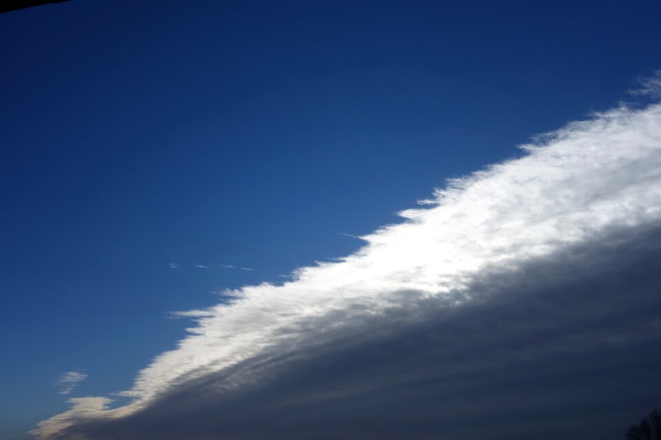 Sky clouds blue