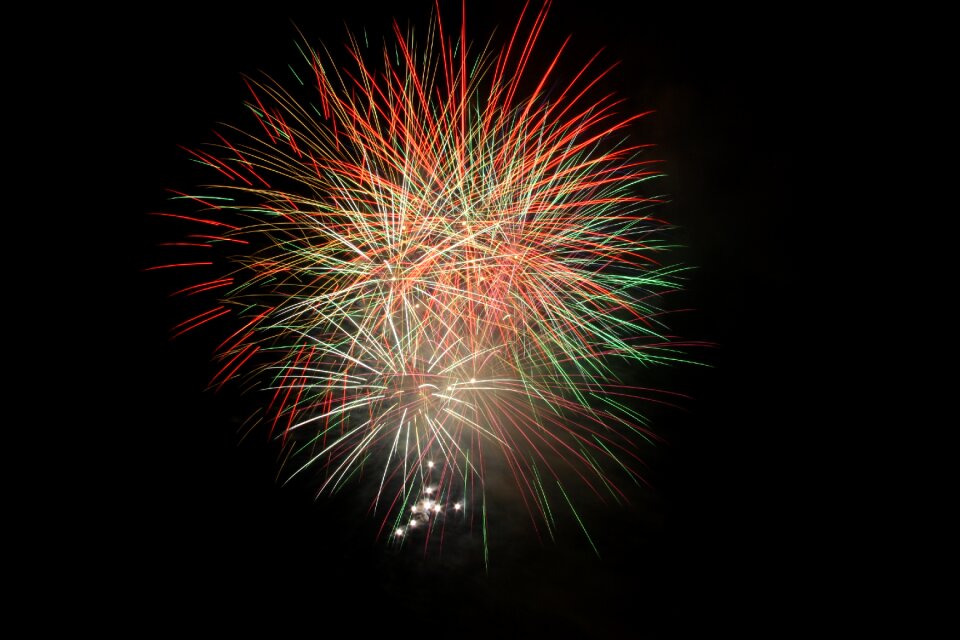 Pyrotechnics fires explosion