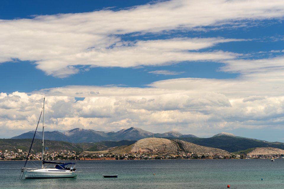 Agios Minas bay Chalkida Greece