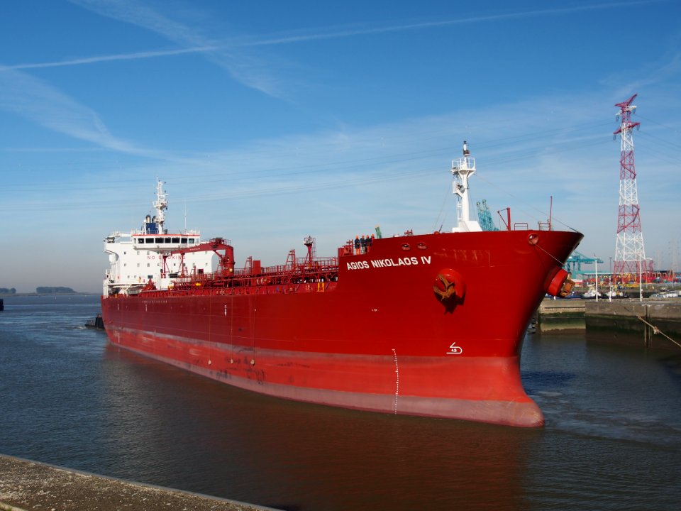 Agios Nikolaos IV (ship, 2010) - IMO 9464364 - Callsign 9HA2380, Port of Antwerp pic7