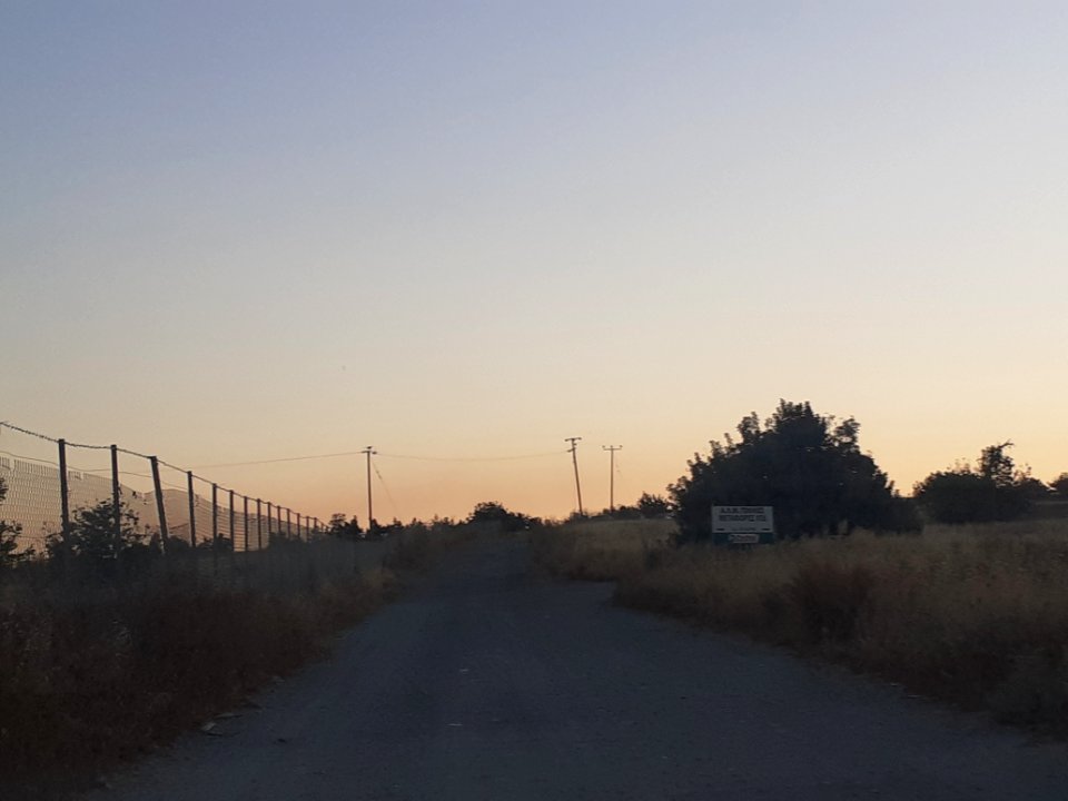 Agriculture in Ypsonas village Limassol Cyprus at sunset 2