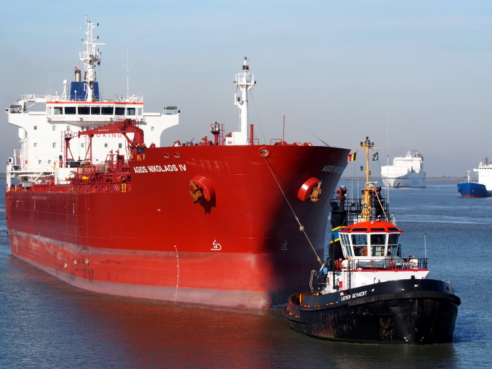 Agios Nikolaos IV (ship, 2010) - IMO 9464364 - Callsign 9HA2380, Port of Antwerp pic5