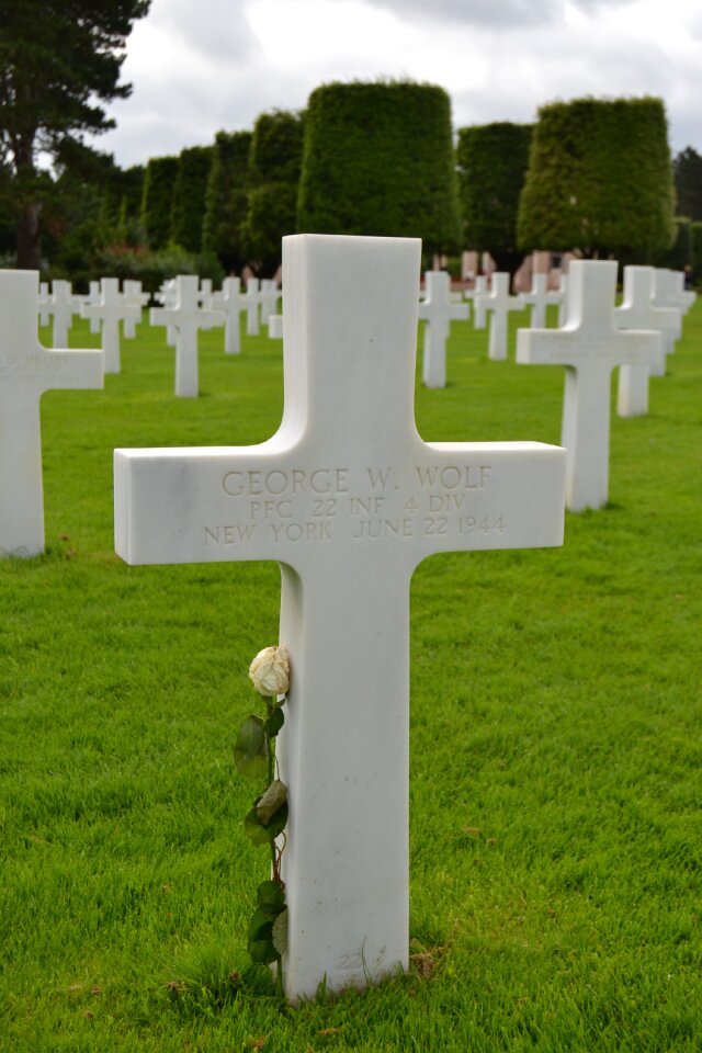 Normandy american cemetery world war