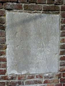 Aire-sur-la-Lys (Pas-de-Calais, Fr) église de Glomenghem, plaquette