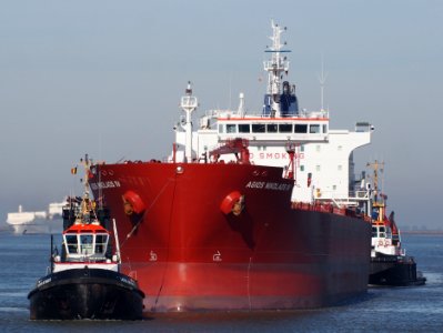 Agios Nikolaos IV (ship, 2010) - IMO 9464364 - Callsign 9HA2380, Port of Antwerp pic1