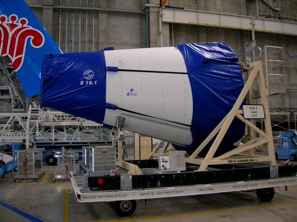 Airbus Lagardère - Tail cone (2)