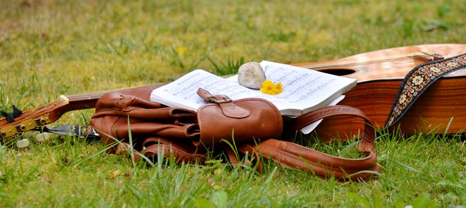 Song book music play guitar