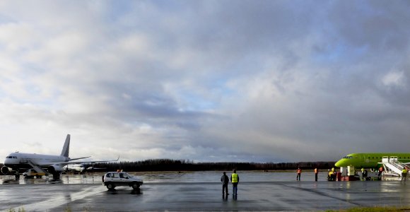 Airport Petrozavodsk Besovets 2018-10-26