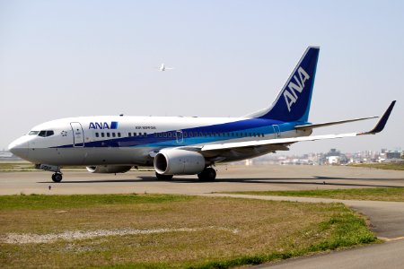 AirNippon B737-700 fukuoka 20090406142716 photo