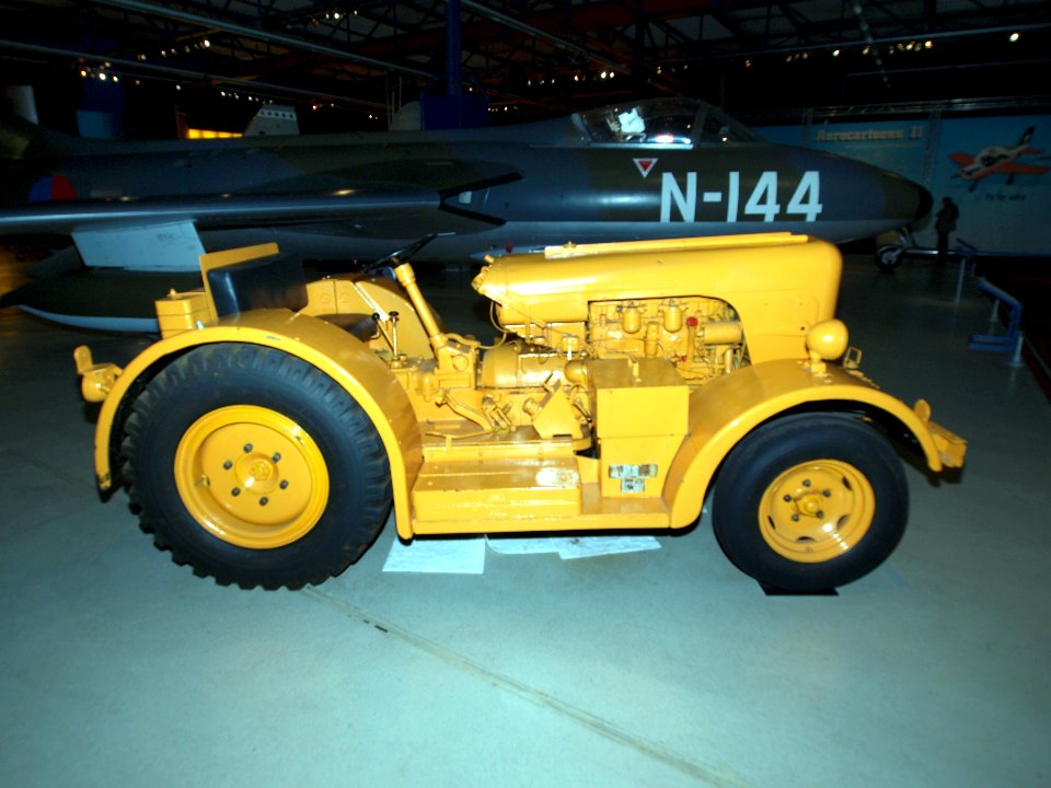 Airfield tracktor at Soesterberg