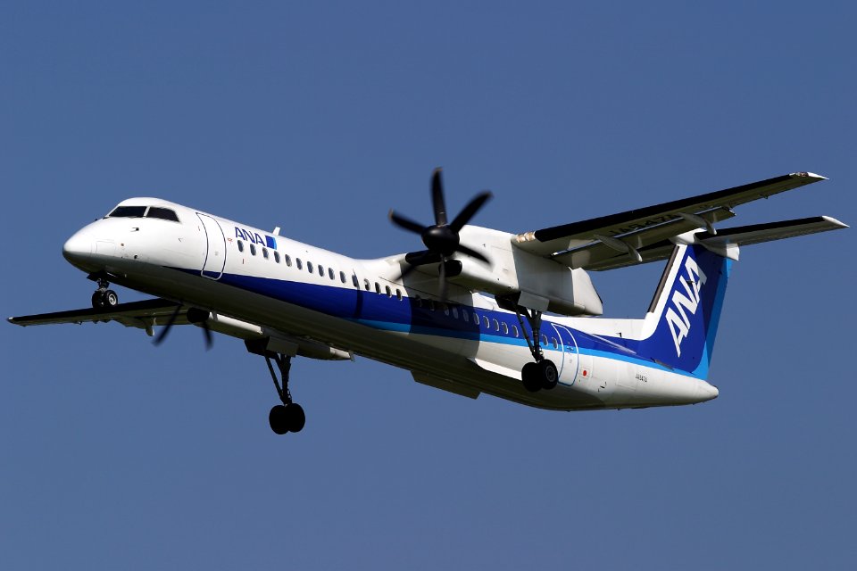 AirNipponNetwork DHC-8-400 fukuoka 20050828150944