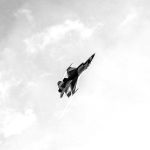 Air Water Show Thunderbird B W (193413121)