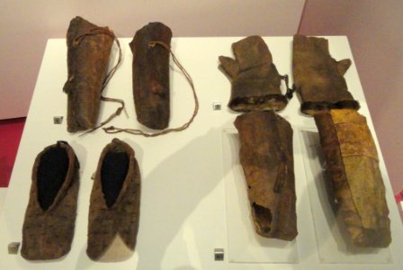 Ainu boots and shoes, Japan, acquired 1888 - Royal Ontario Museum - DSC09566