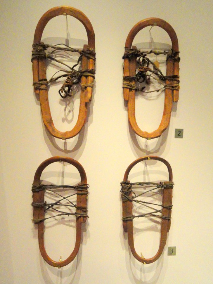 Ainu snowshoes, Bekkai, Hokkaido, Japan, acquired 1888 - Royal Ontario Museum - DSC09568