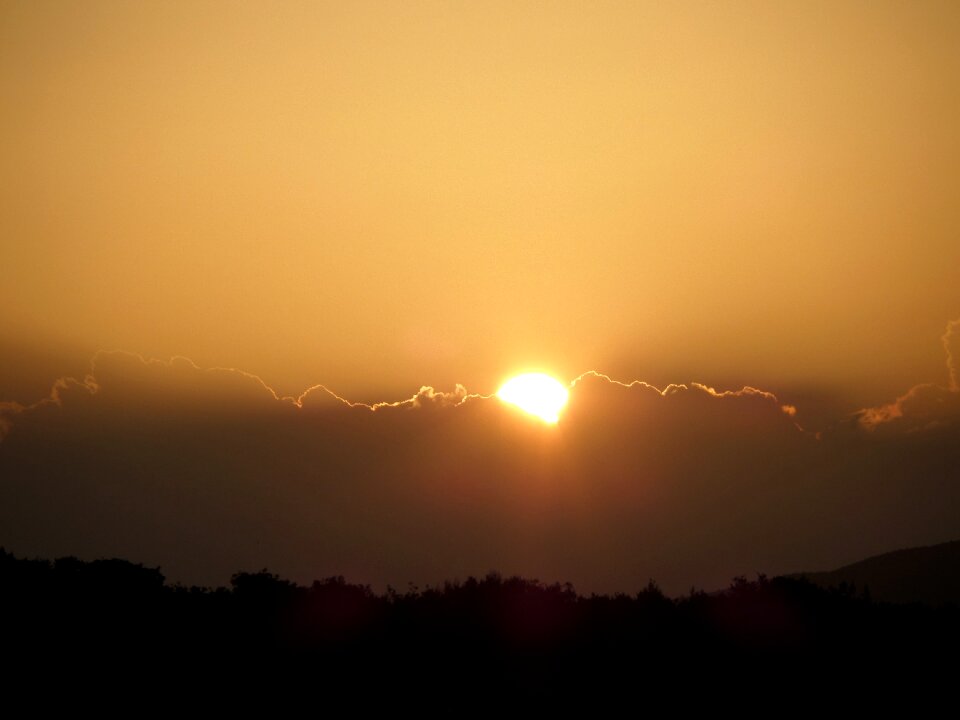 View the sun landscape
