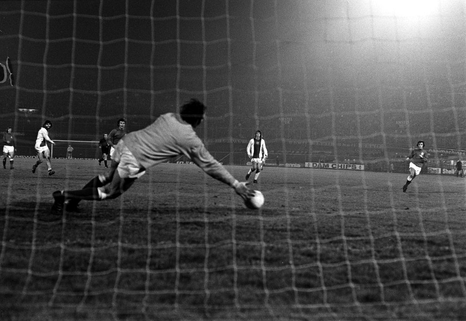 Ajax tegen Glasgow Rangers 3-2 (Super Europa Cup), spelmoment, Bestanddeelnr 926-1764